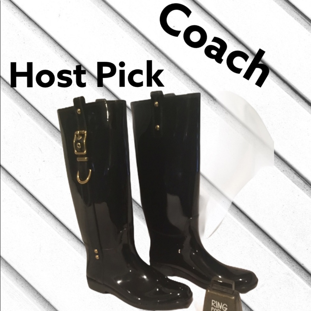 🎈☔️ Coach Riding Style Boots - Picture 3 of 8